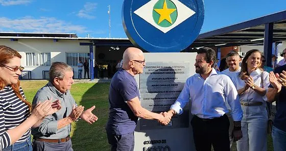 Governo de MT entrega duas novas escolas estaduais, inaugura sede da Politec e firma R$ 50 milhões em convênios para asfalto em Nova Mutum