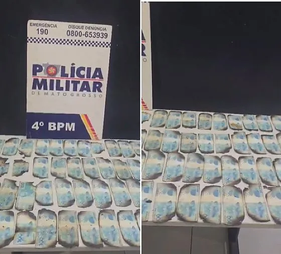Incêndio destrói maço de notas de R$ 100 em casa de Cuiabá; veja vídeo