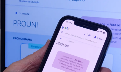 Prouni 2026: aberto período de inscrições para o 2º semestre
