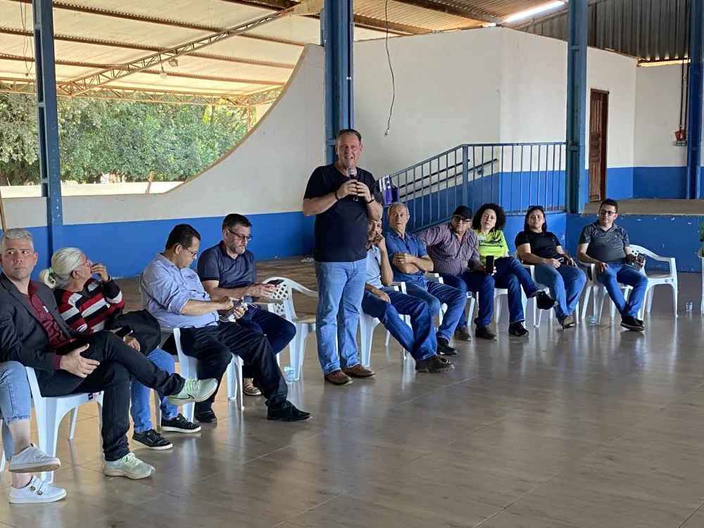Caravana ‘‘Mato Grosso para Todos’’ passa por Santa Rita do Trivelato e senador Carlos Fávaro destaca investimentos no município