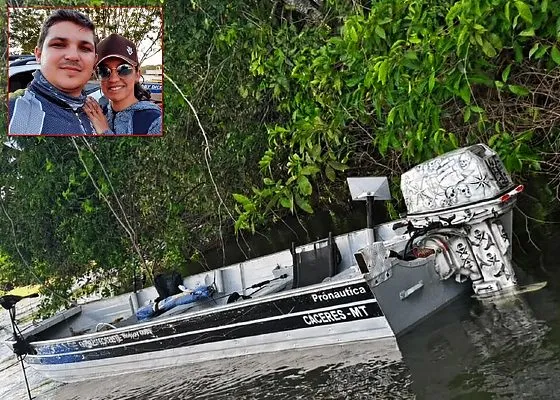 Casal desparece durante pescaria e são encontrados mortos no rio Arinos em MT