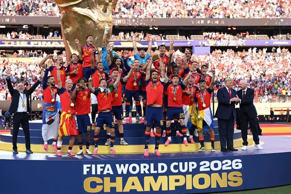 Espanha bate Argentina na prorrogação e conquista a Copa do Mundo de 2026