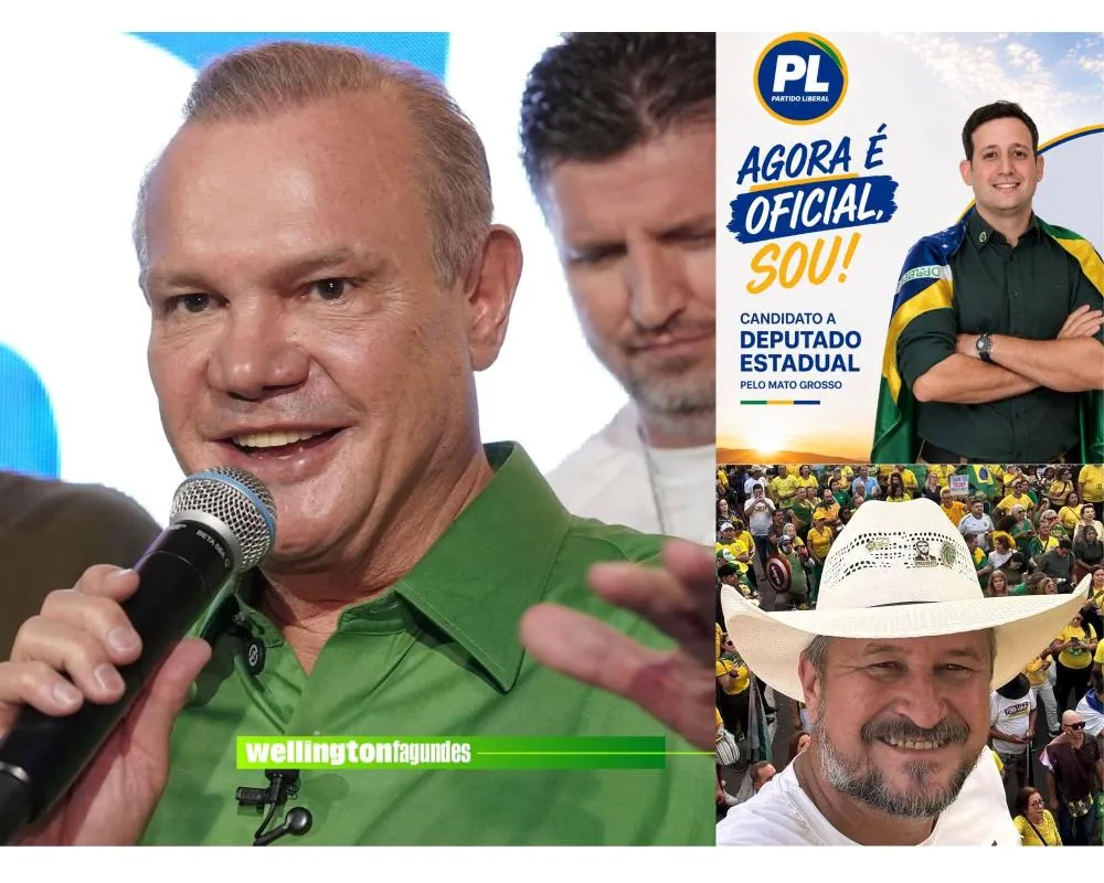PL oficializa Wellington Fagundes para governo de MT, deputados estaduais e federais; Mutum tem dois nomes na disputa para Assembleia
