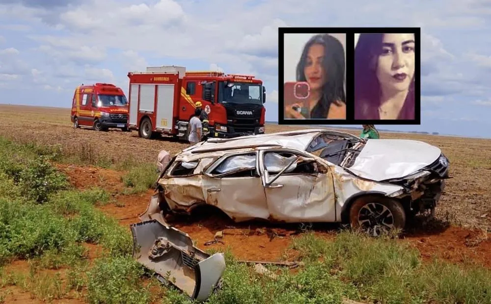 Duas mulheres morrem e homem fica ferido em acidente em Lucas do Rio Verde