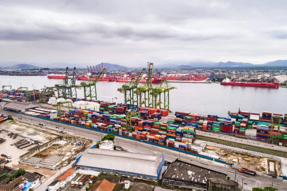 Porto de Santos registrou em 2025 maior movimentação de sua história