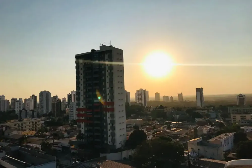 Calor durante a semana chega a 40°C e Inmet alerta para baixa umidade em MT