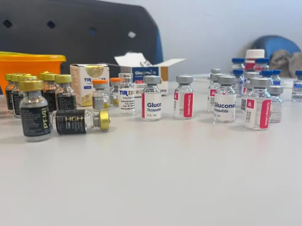Medicamentos para emagrecer sem registro são apreendidos e homem é preso em Rosário Oeste (MT)