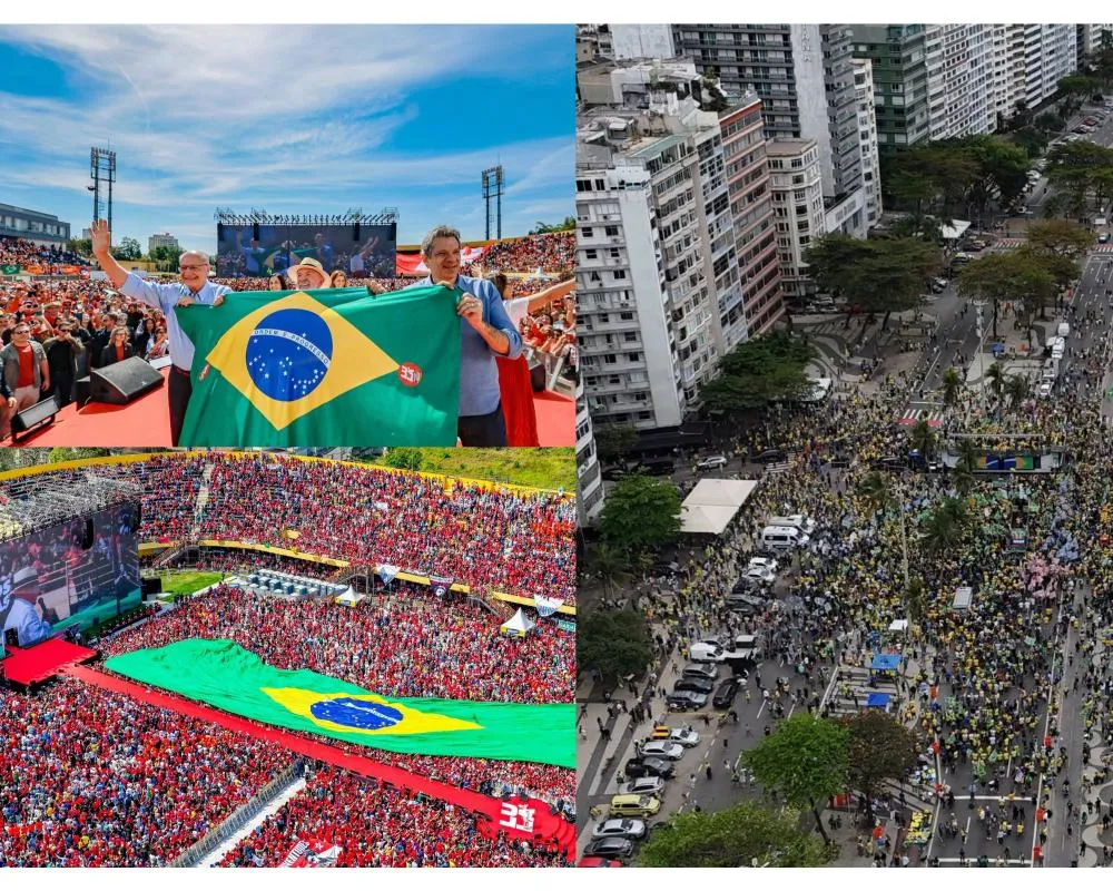  Na disputa pelo 1º turno, Lula e Flávio começam campanha eleitoral