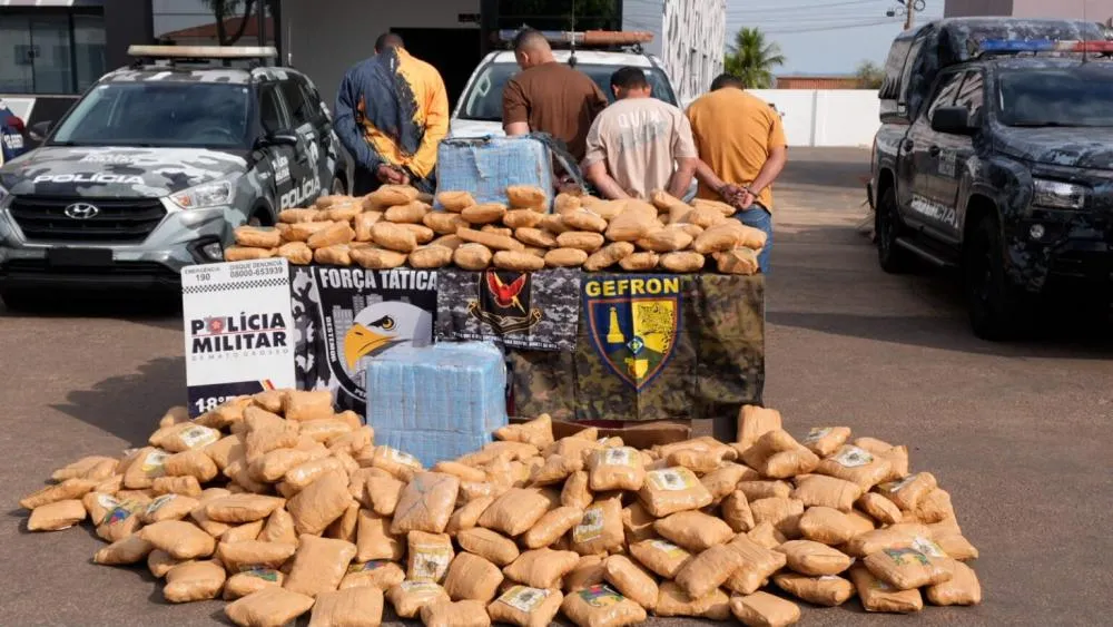 Operação apreende 490 tabletes de skunk e prende quatro em Pontes e Lacerda (MT)