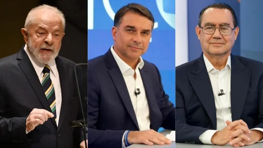 Lula lidera no 1º turno, Flávio cai 4 pontos, e Cury sobe para 11% e vira nome da terceira via