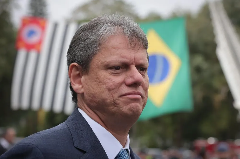 Tarcísio diz que não será candidato à presidência e reforça que irá para a reeleição em SP 