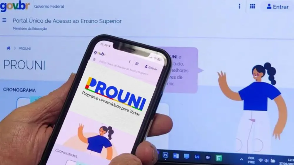  Inscrições para o Prouni começam nesta segunda (26/01)