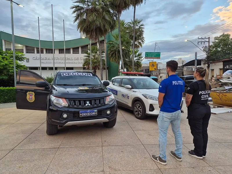 Polícia apura desvios de emendas através da Corrida do Legislativo e da Chiroli Uniformes