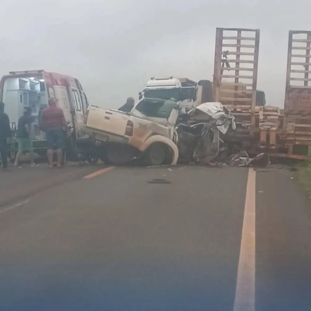 Acidente é registrado na MT-140 entre Boa Esperança do Norte e Sorriso