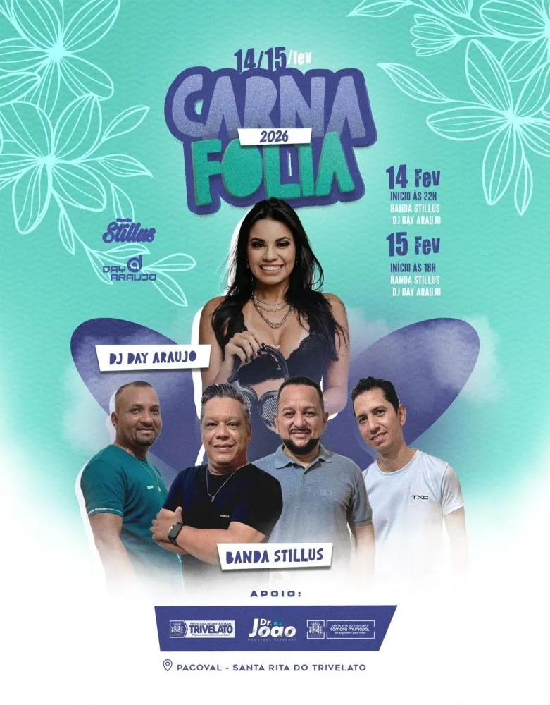 Trivelato terá carnaval na comunidade Pacoval nos dias 14 e 15 e prorroga feriado de 16 a 18 de fevereiro