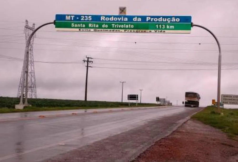 Pedágio da MT-235 inicia 2026 com novos valores entre Nova Mutum e Trivelato