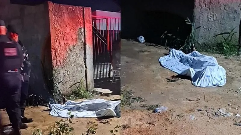 Dupla mata menor a tiros e filma o corpo no chão