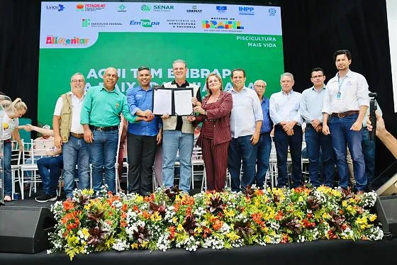 Ministro da Agricultura inaugura Unidade Mista de Pesquisa e Inovação da Embrapa Baixada Cuiabana