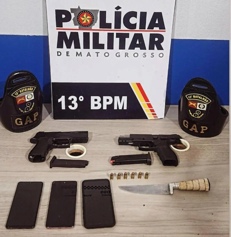 Três suspeitos morrem após confronto com a Polícia Militar em Lucas do Rio Verde