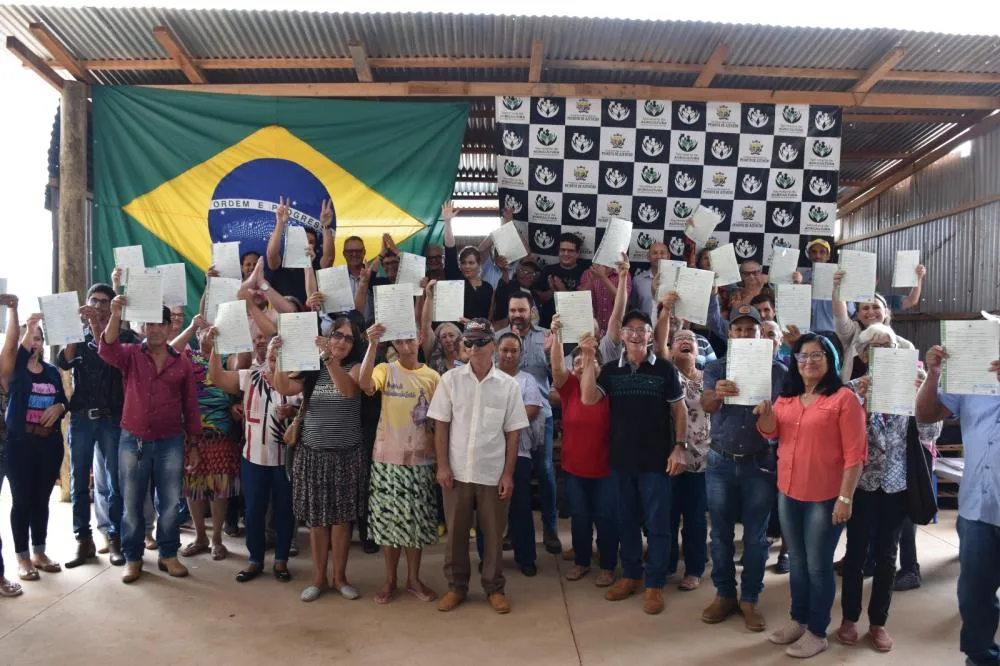 Incra emite 327 títulos definitivos em Peixoto de Azevedo (MT)