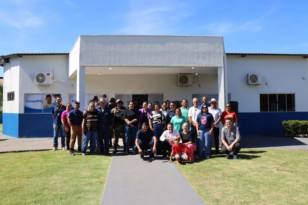 Prefeitura de Trivelato reinaugura UBS da comunidade Pacoval 