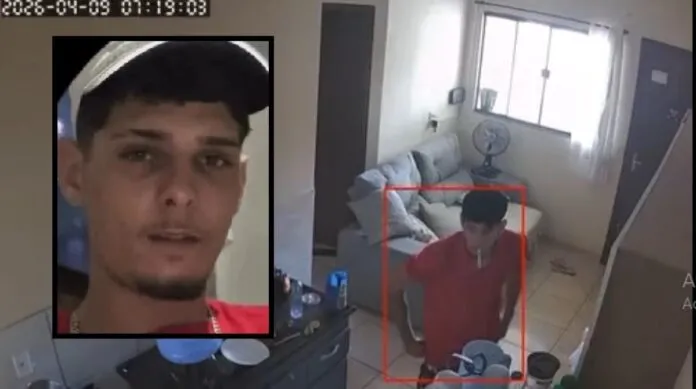 Polícia identifica e prende suspeito que aparece em vídeo saindo de casa de vítima de feminicídio em Sinop/MT