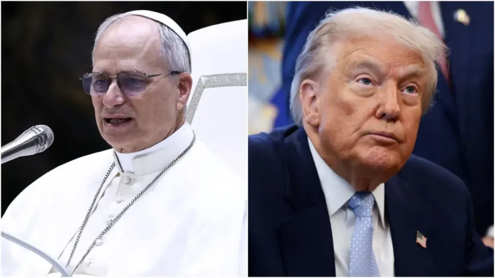 Trump não aceita críticas do Papa Leão XIV sobre a guerra
