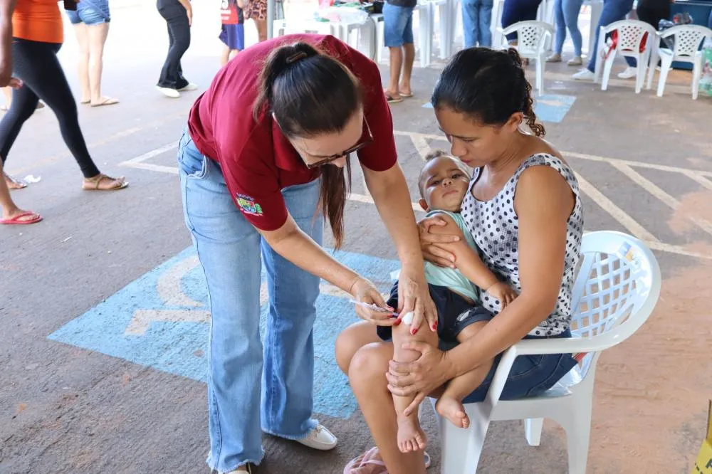Dia D intensifica vacinação em Santa Rita do Trivelato