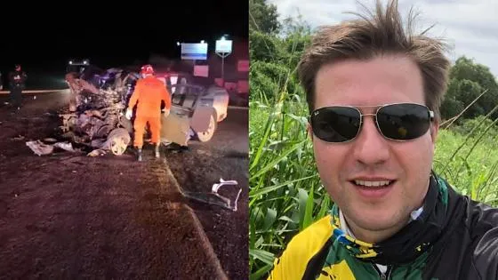 Agrônomo morre após colisão com carreta na BR-364