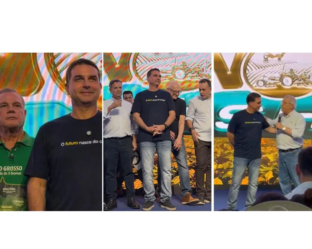 Sinop: Flávio descarta e ignora Pivetta em público, oficializa Fagundes para governo e Jayme é vaiado na Norte Show 