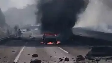 VÍDEO: veja o momento da explosão de carreta que matou quatro na Via Dutra, em Barra Mansa