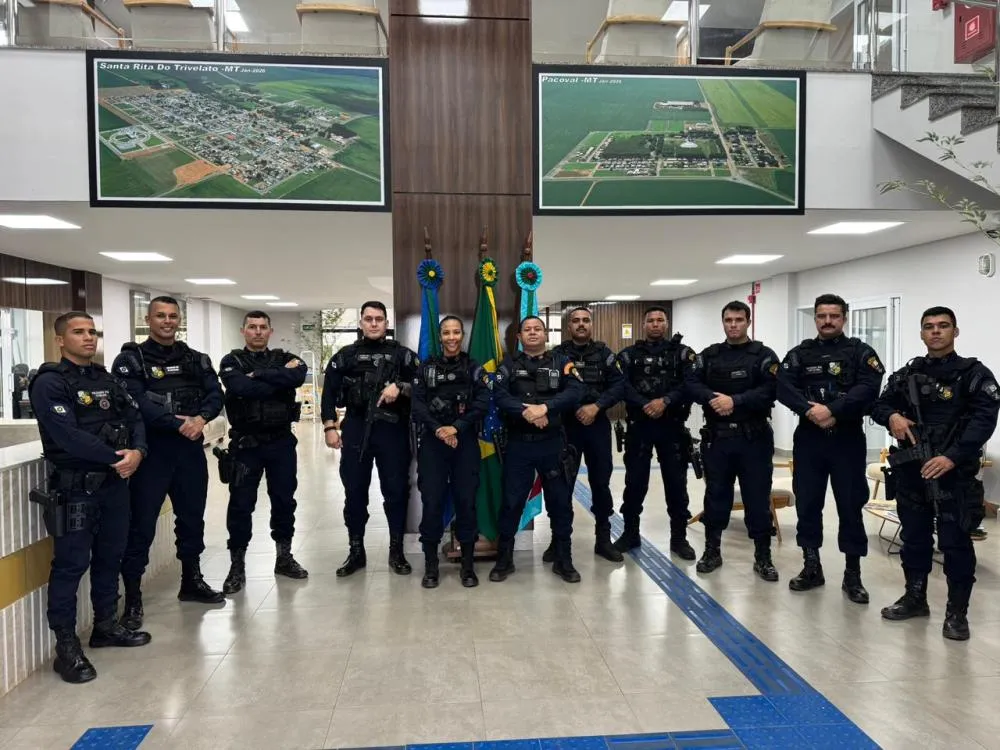 Policiais do NPM de Trivelato recebem capacitação da Patrulha Maria da Penha do 14º CR de Nova Mutum