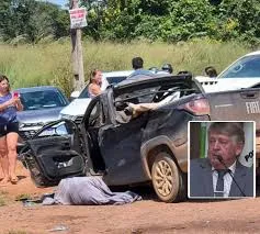  Presidente da Câmara Municipal de Sinop morre em grave acidente na BR-163
