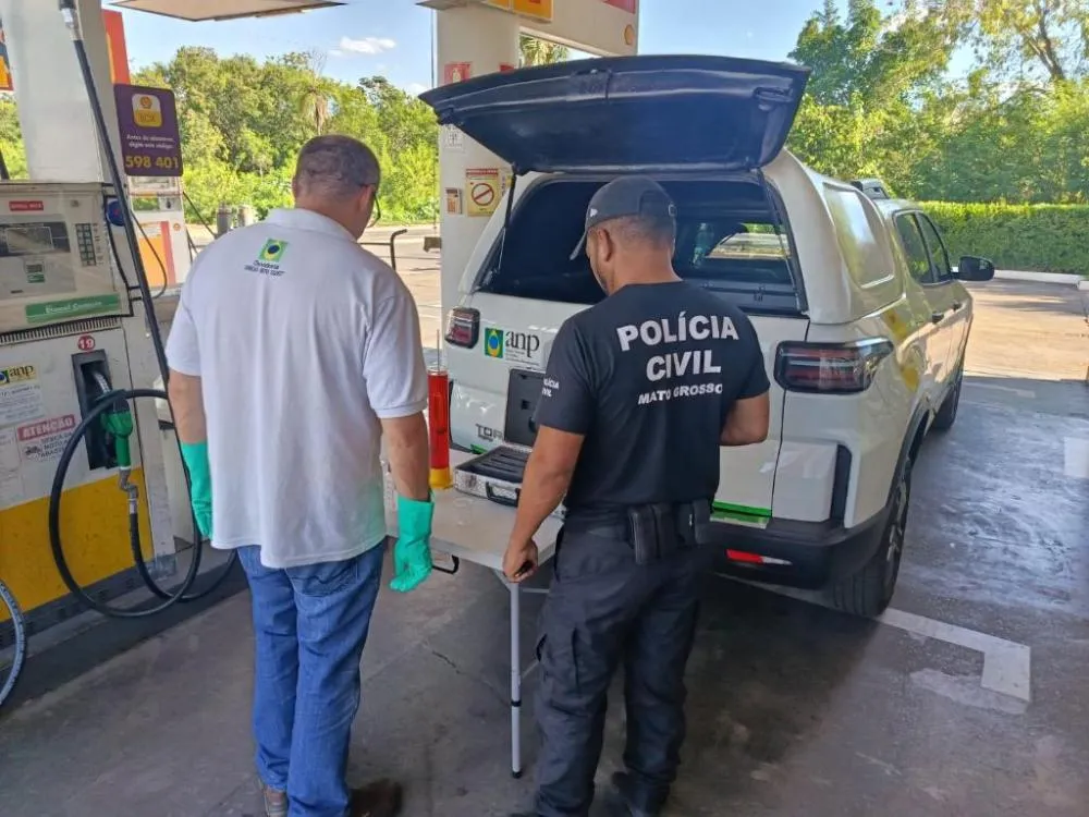 Polícia Civil, ANP e MJ deflagram operação para combater práticas abusivas no comércio de combustíveis em MT
