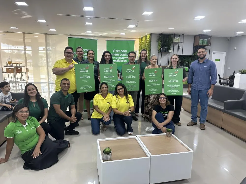Agência Sicredi Trivelato oficializa destinação de Fundo Social para entidades do município 