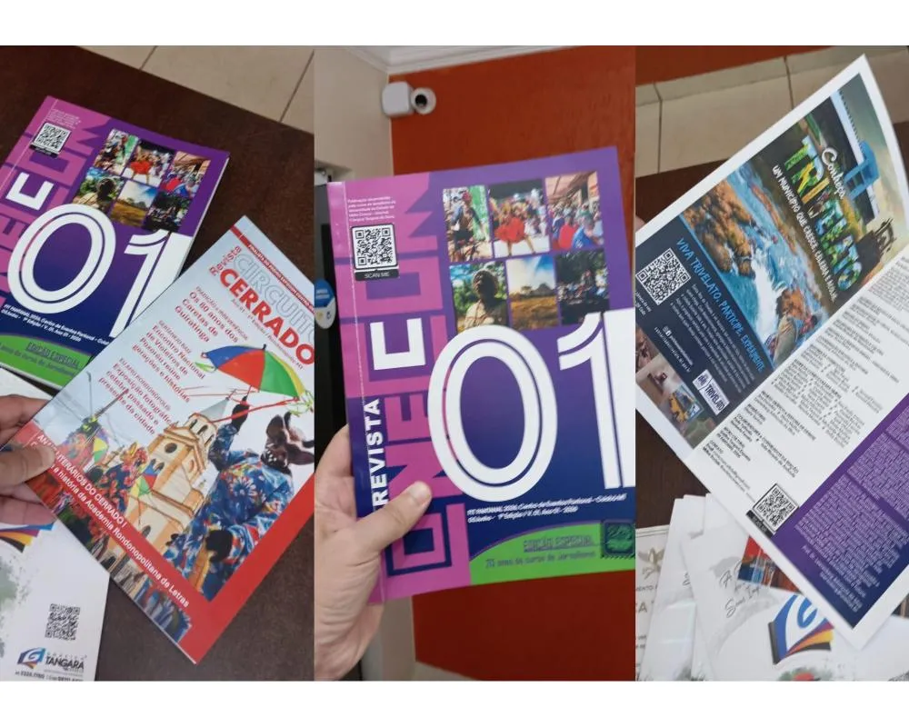 Curso de Jornalismo da Unemat lança revistas na FIT Pantanal 2026