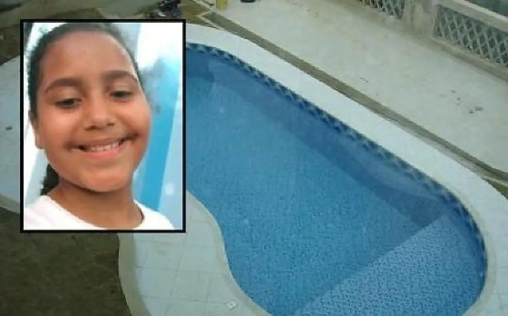 Filha de vereador do interior de MT morre após ter cabelo sugado em piscina de casa 