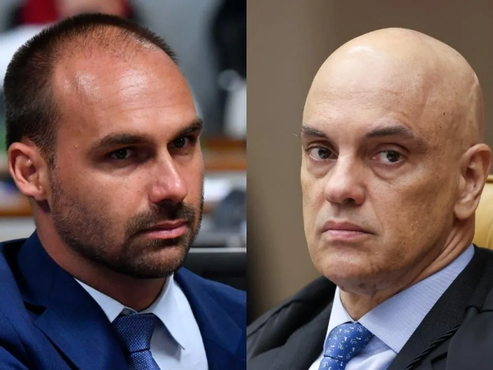 STF condena Eduardo Bolsonaro a 4 anos e 2 meses de prisão por coação em processo sobre trama golpista